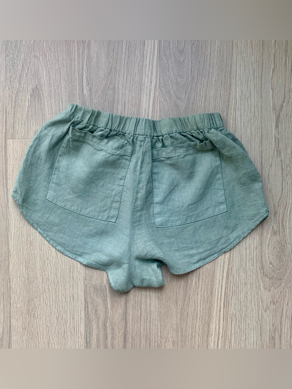 Organic Linen Set- Mate the Label, crop top & shorts - Picture 5 of 7